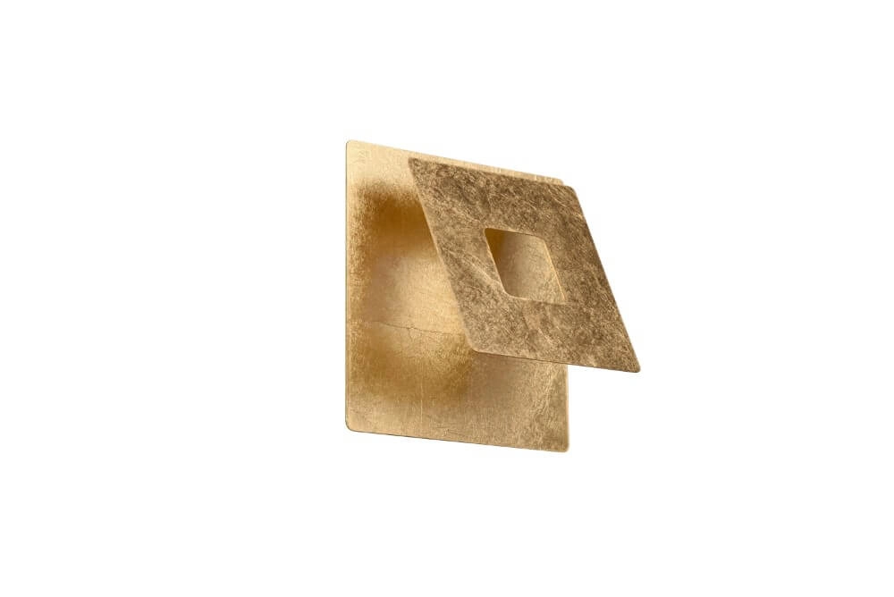 Verstellbare Wandleuchte Leano quadratisch 18 x 18 cm Trio 4017807581058
