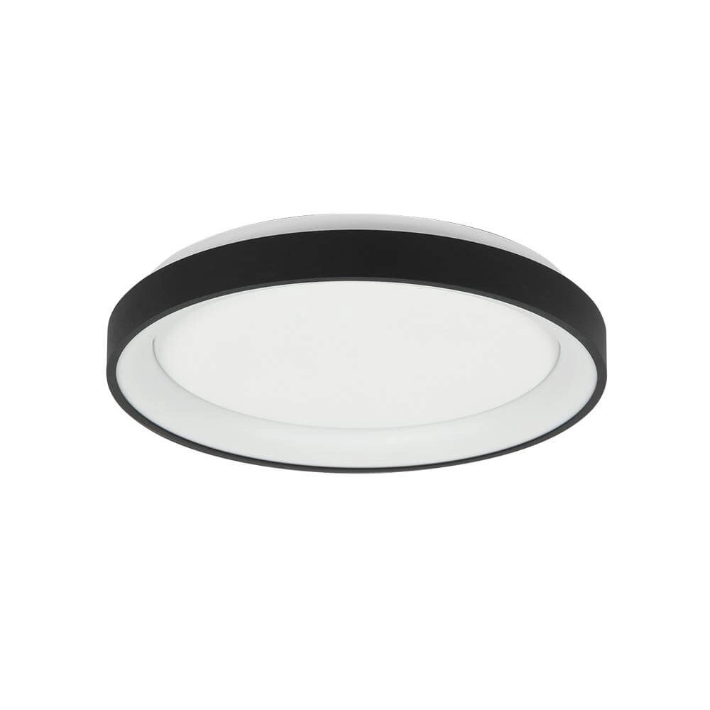 Deckenlampe Ringlede Design schwarz Ø 28cm Steinhauer 8712746171938
