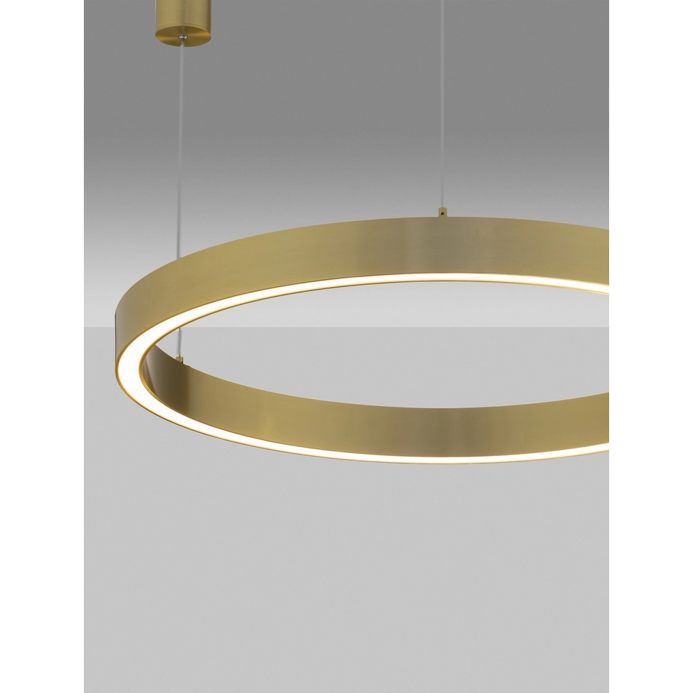 Design-Pendelleuchte Sting gold Ø 80cm Lyora 5212017437426