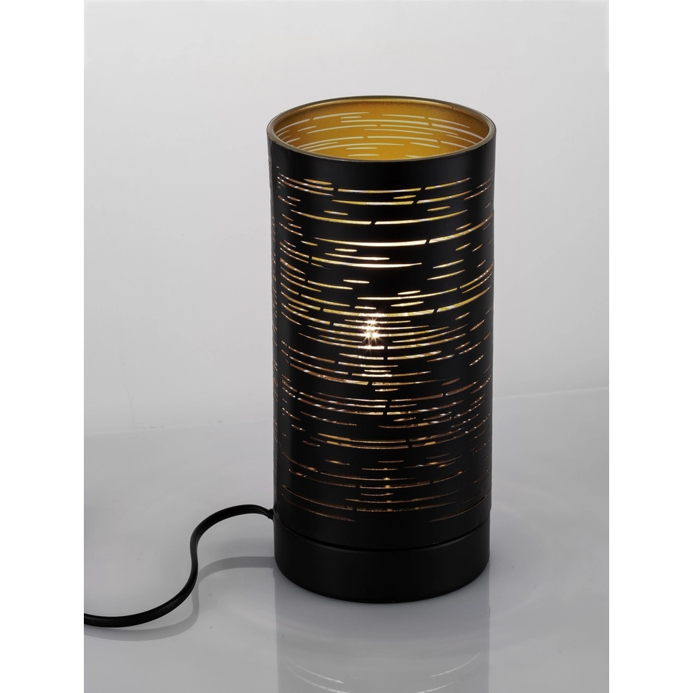 Tischlampe Zane schwarz Lyora 5212017432438
