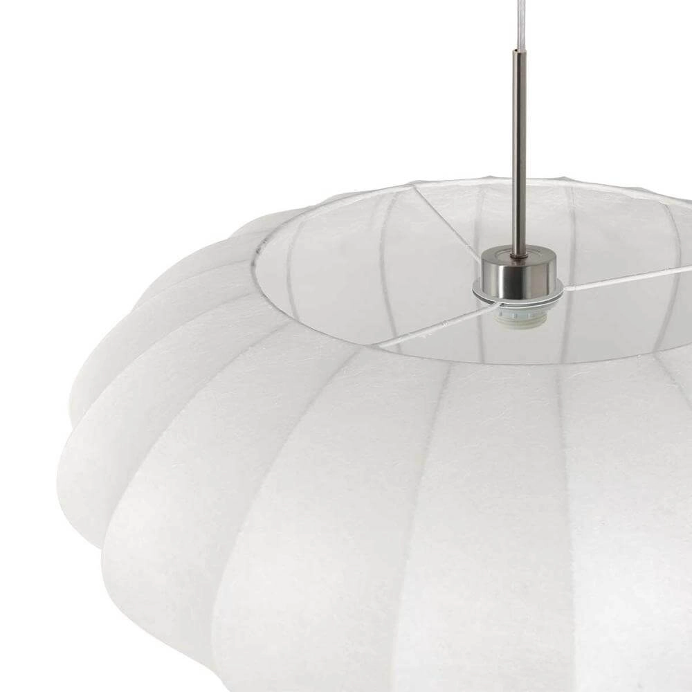 Pendelleuchte Sparkled Light Metall mit weißem Schirm Steinhauer 8712746173130