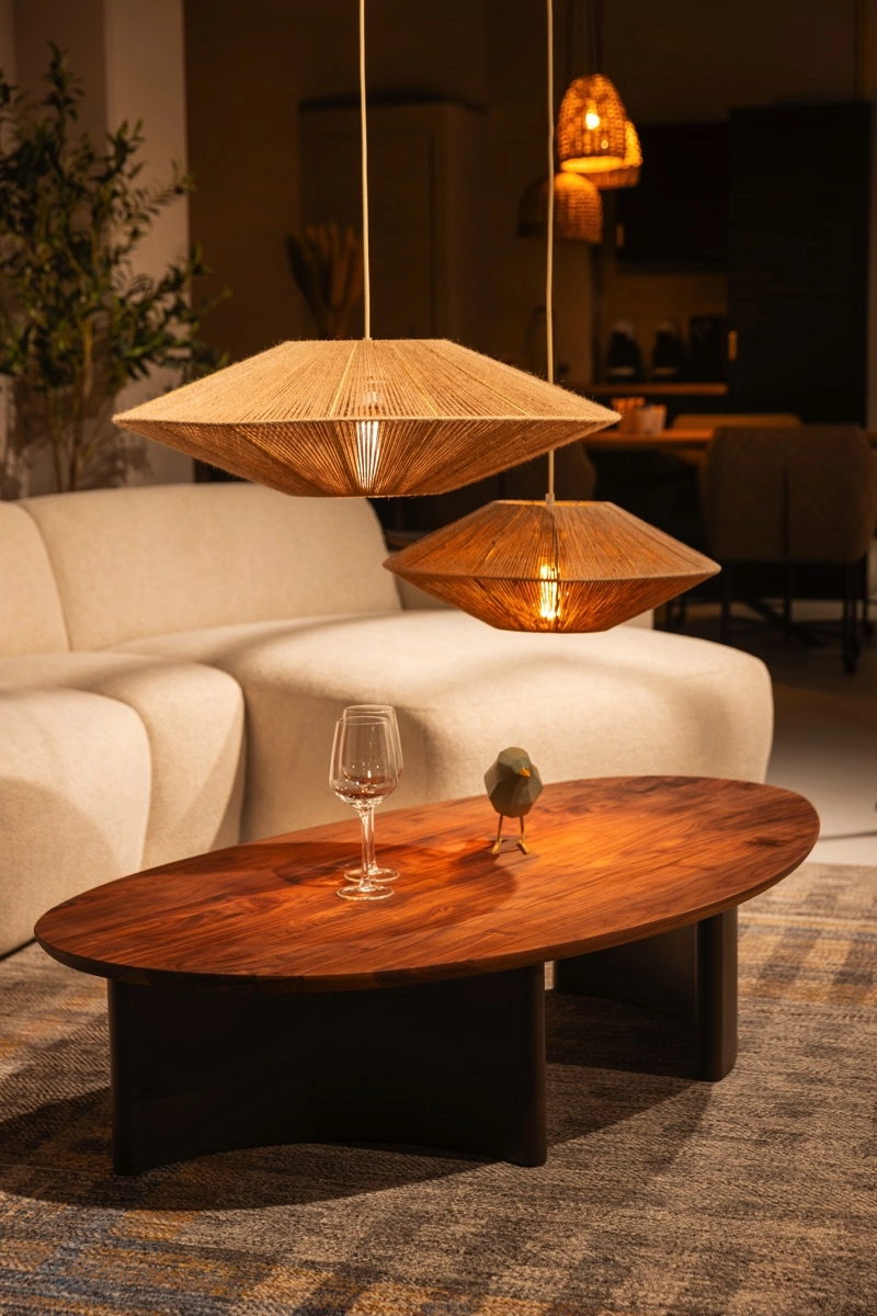 Rattan-Pendellampe Milou Ø 50cm ETH 8720195311201
