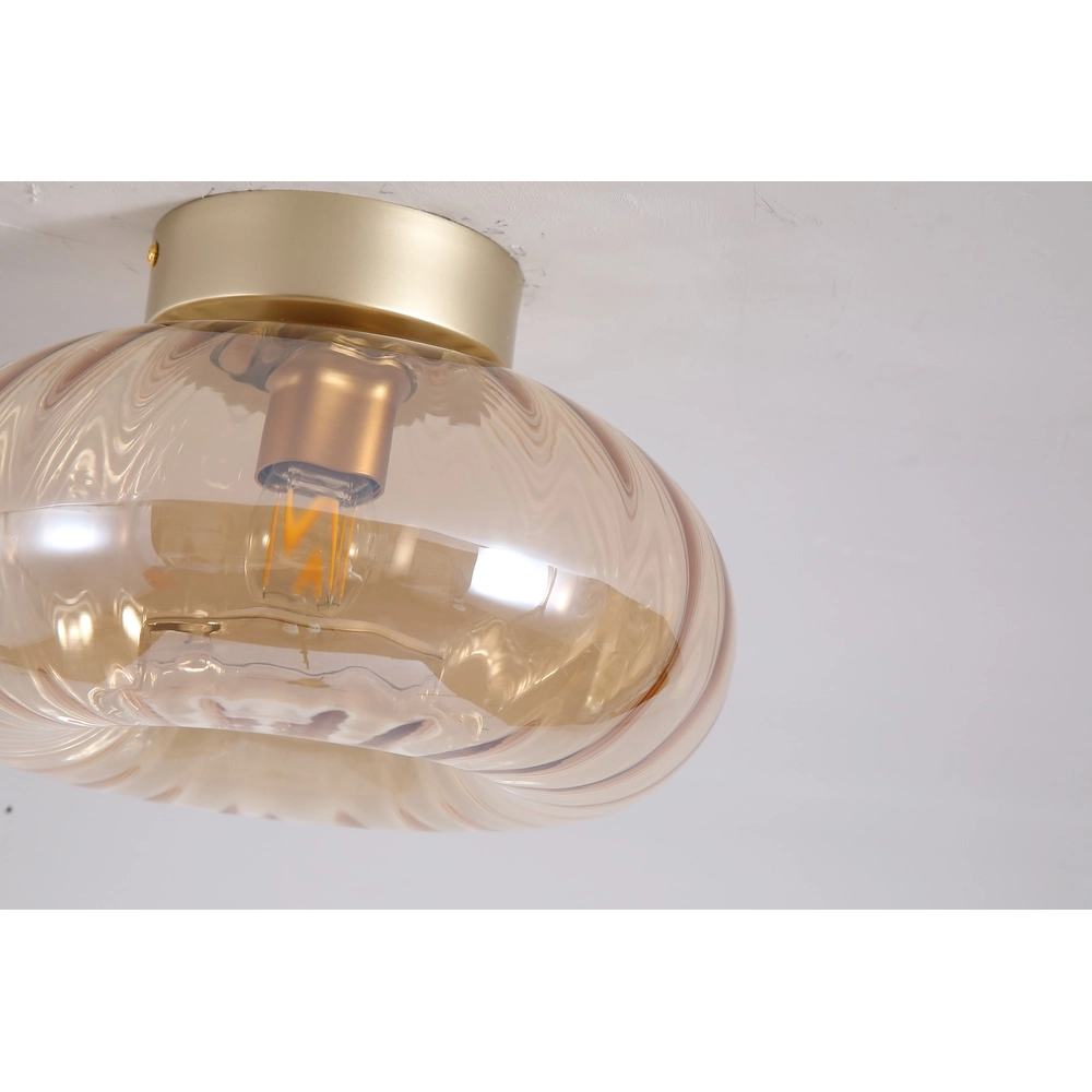 Deckenlampe Celestial Braunes Glas Searchlight 5053423306728