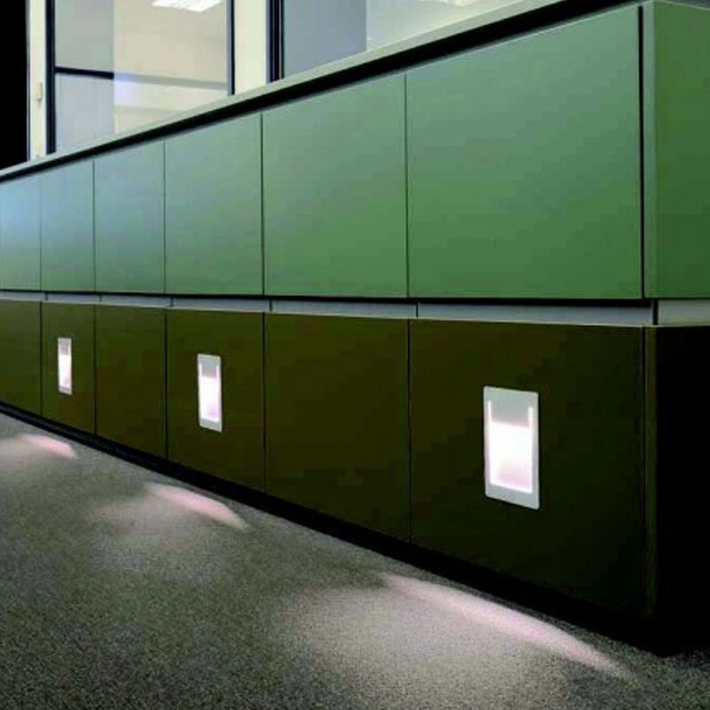 LED-Einbauleuchte Downunder Pur 8cm weiß SLV 4024163134804