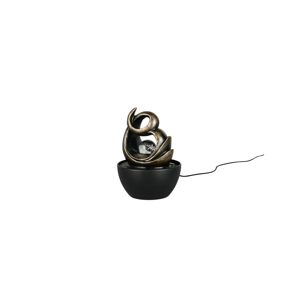 Tischlampe Luma Braun Trio 4017807691375