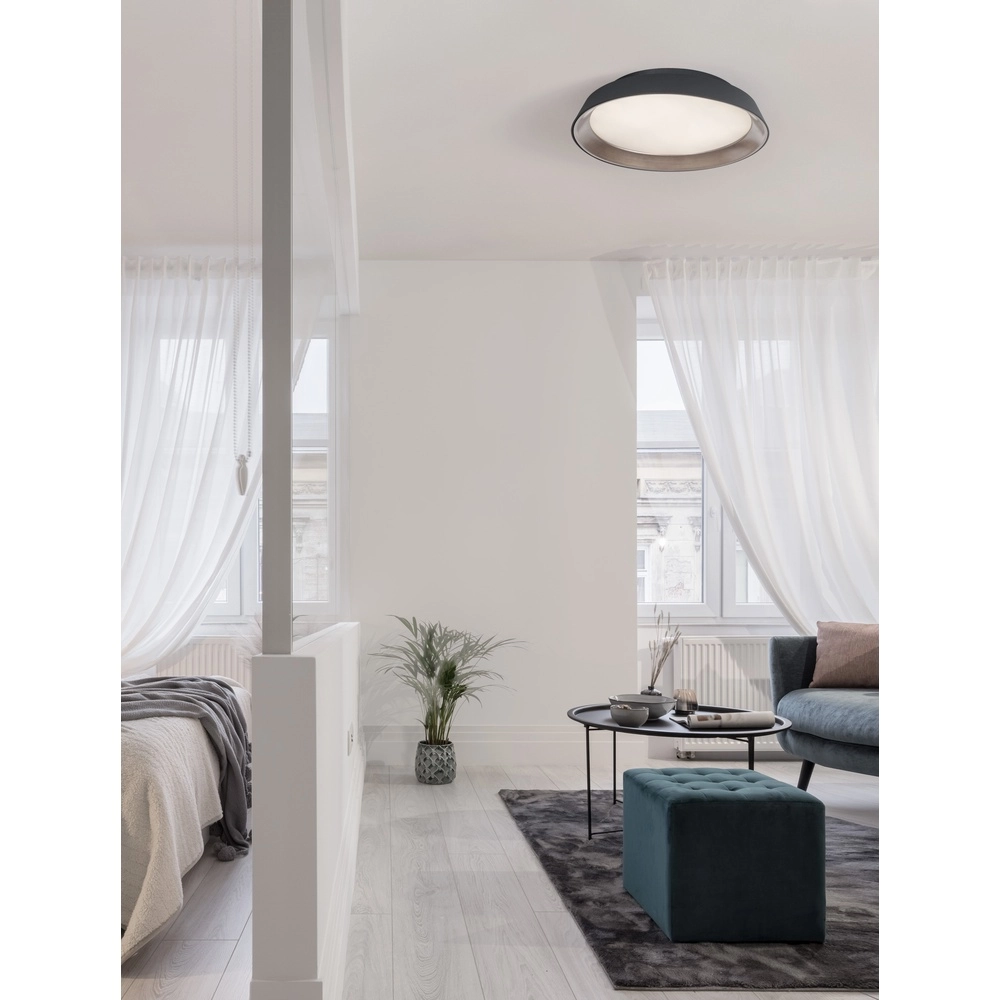 Deckenlampe Vela schwarz Ø 45cm Lyora 5212017431684