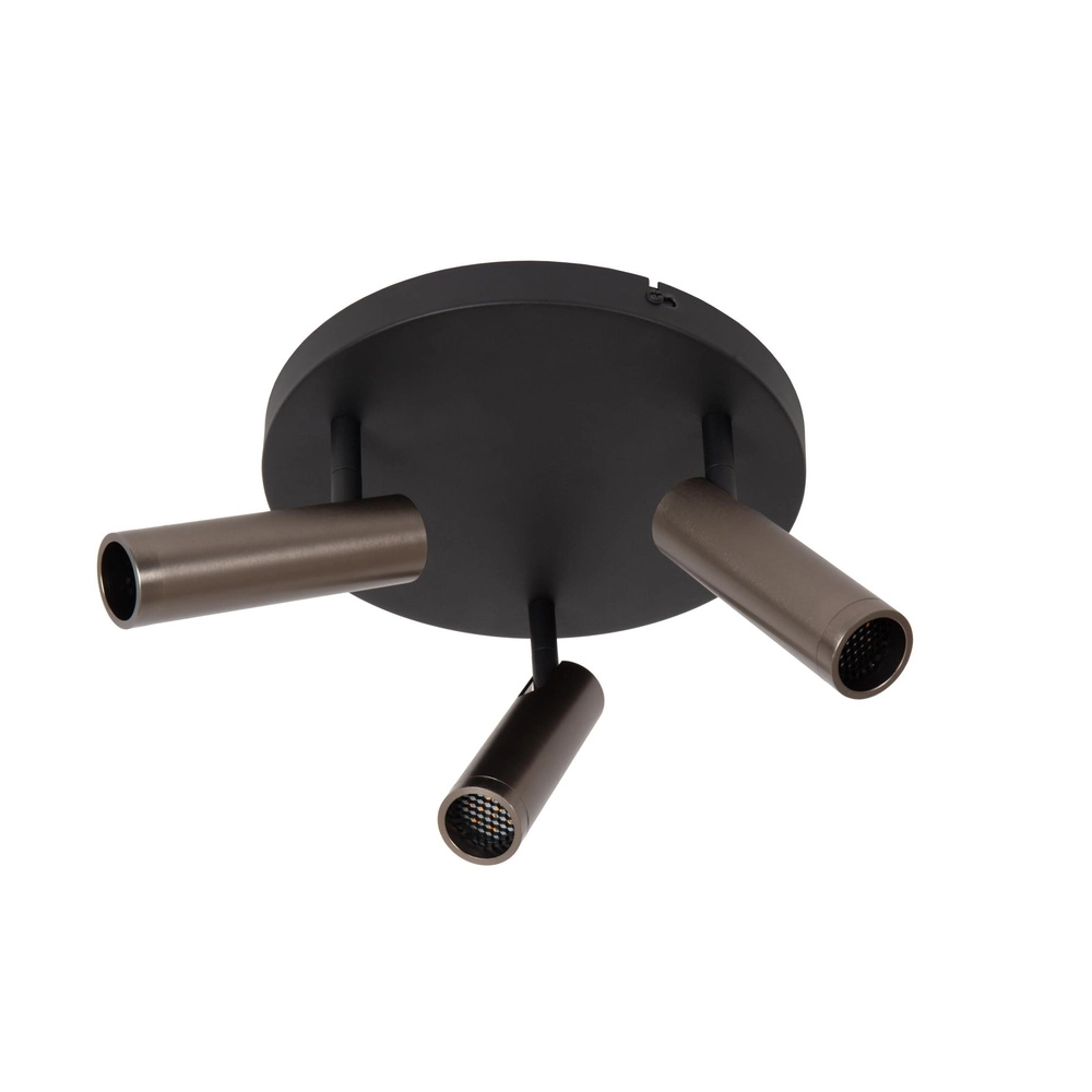 Elegante Deckenlampe Grado 3-hell metallischgrau