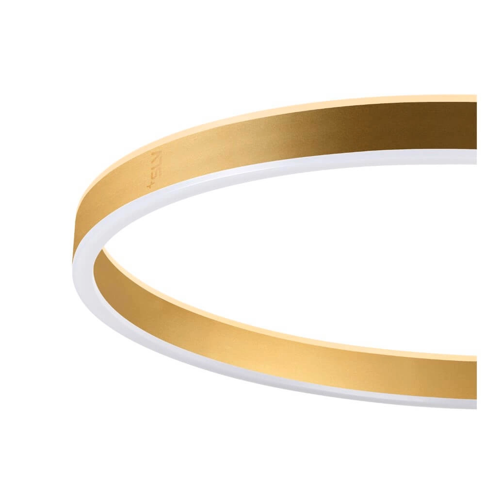 Schwarz mit goldenem Design-Stehlampe One Straight SLV 4024163265539
