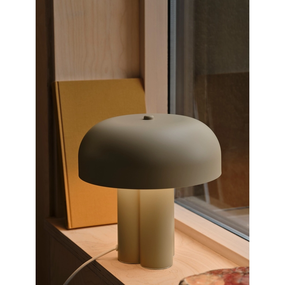 Japandi-Tischlampe Sandro  Sand