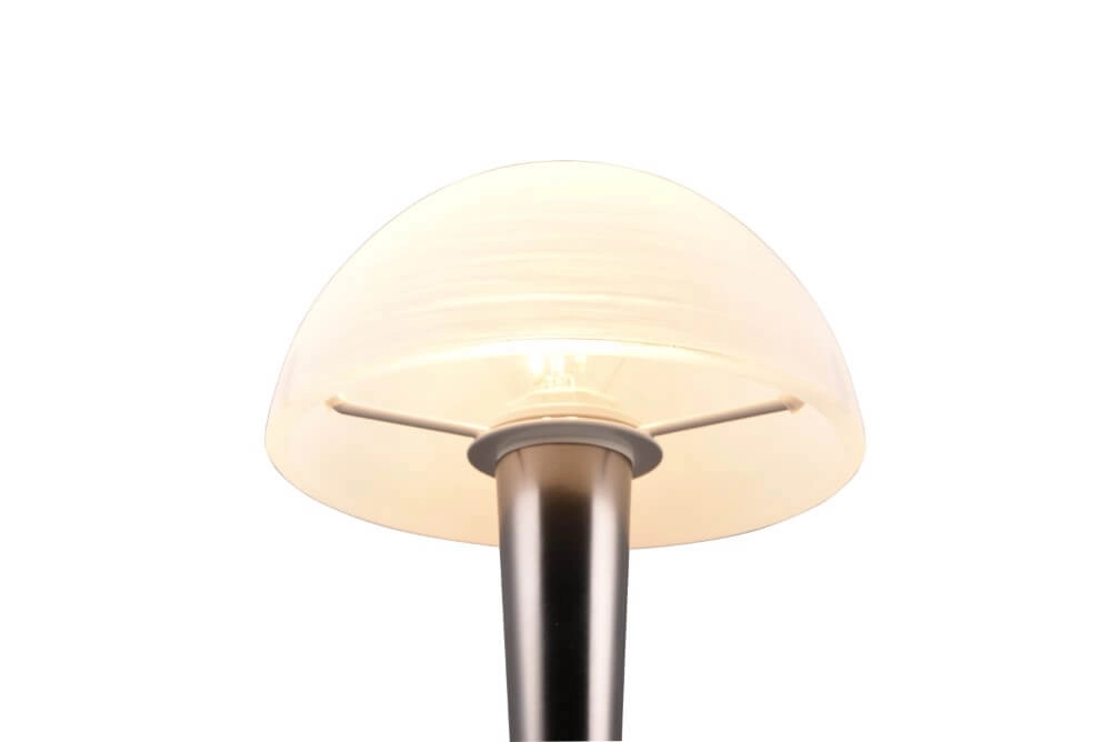 Schwarze Tischlampe Canaria Design Trio 4017807574975