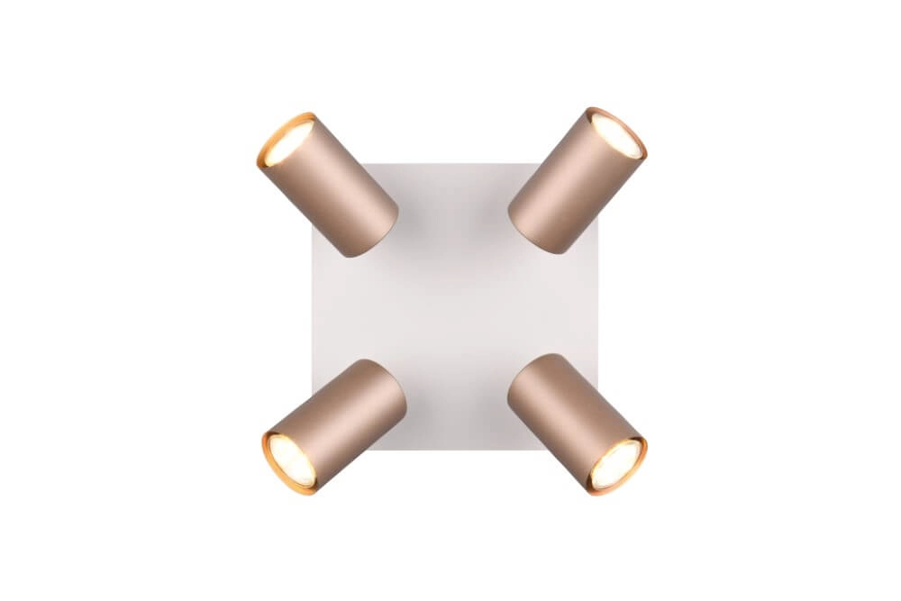 4-flammiger Aufbaustrahler Marley Kaffee Trio 4017807612400