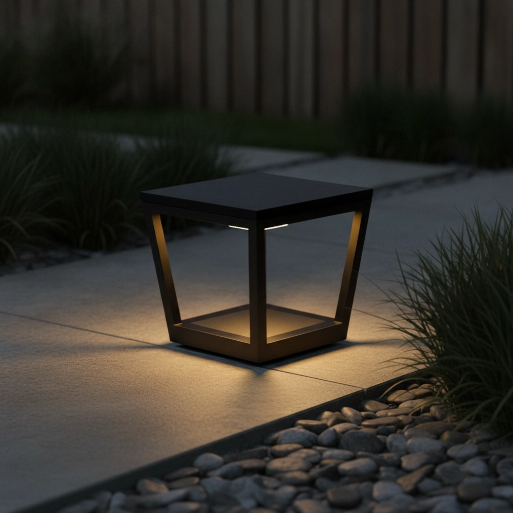 Solarlampe Cuppa anthrazit