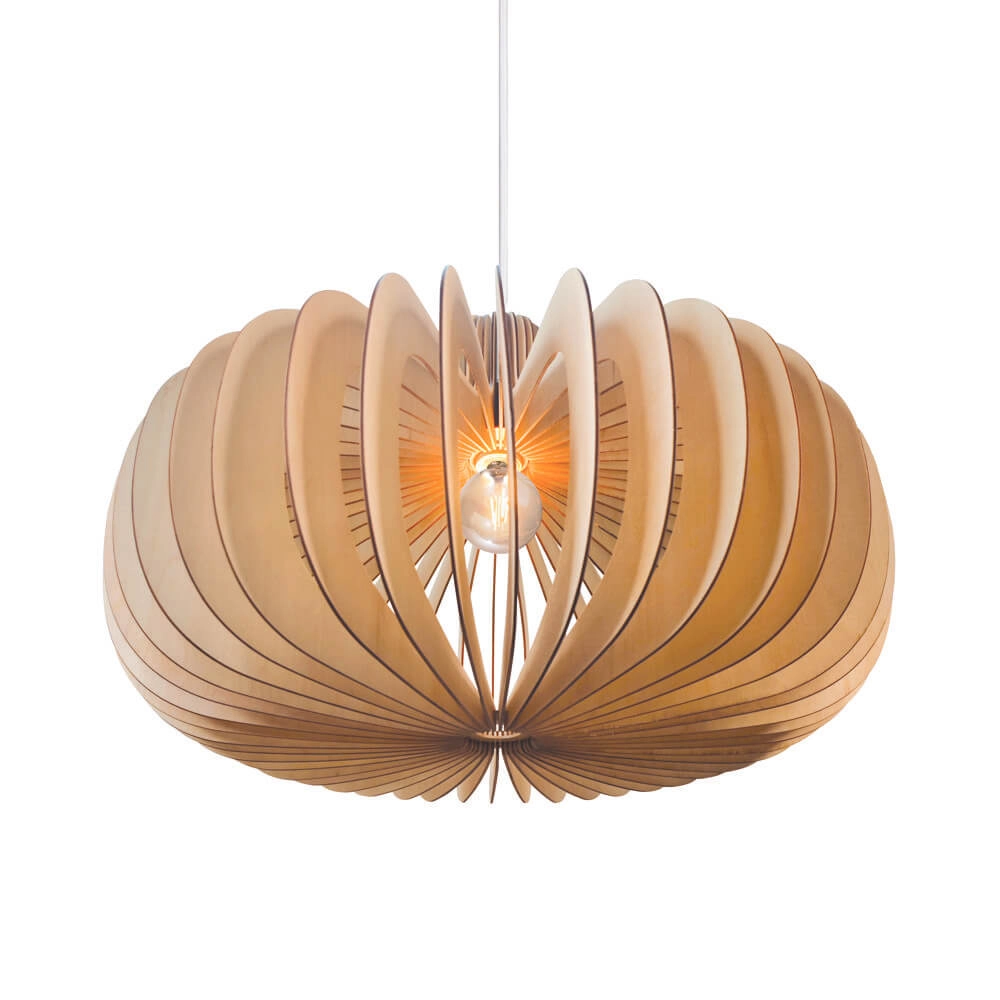 Design-Pendelleuchte Hazo Holz Ø 66,5cm Nordlux 5704924024290