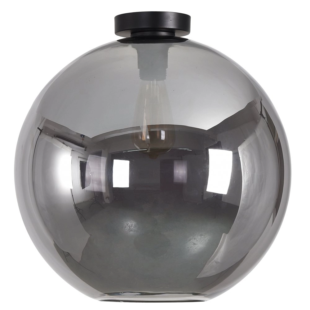 Deckenleuchte Marino-40 mit Ø 40cm Rauchglas Artdelight 8719831735860