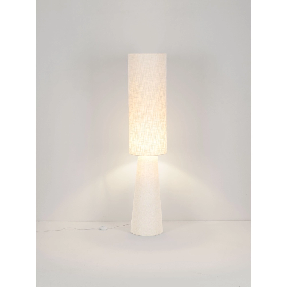 Japandi Stehlampe Nebia Beige Lyora 5212017494009