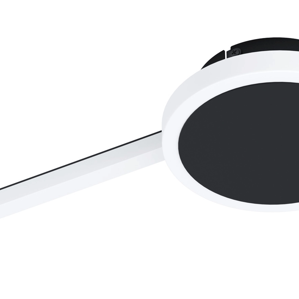 Schwarze LED-Deckenleuchte Sarginto Eglo 9002759996086