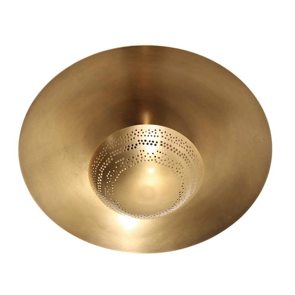 Runde Deckenleuchte Brass Bronze Steinhauer 8712746171662