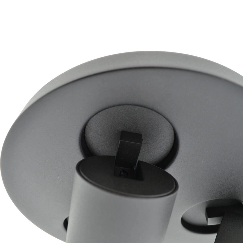 Schwarzer Badezimmerstrahler Seller - IP44 3-flammig Lyora 5053423187761
