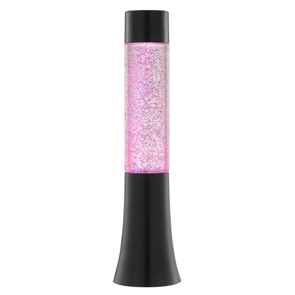 Lavalampe Glitter-Tower Schwarz Brilliant 4004353477454