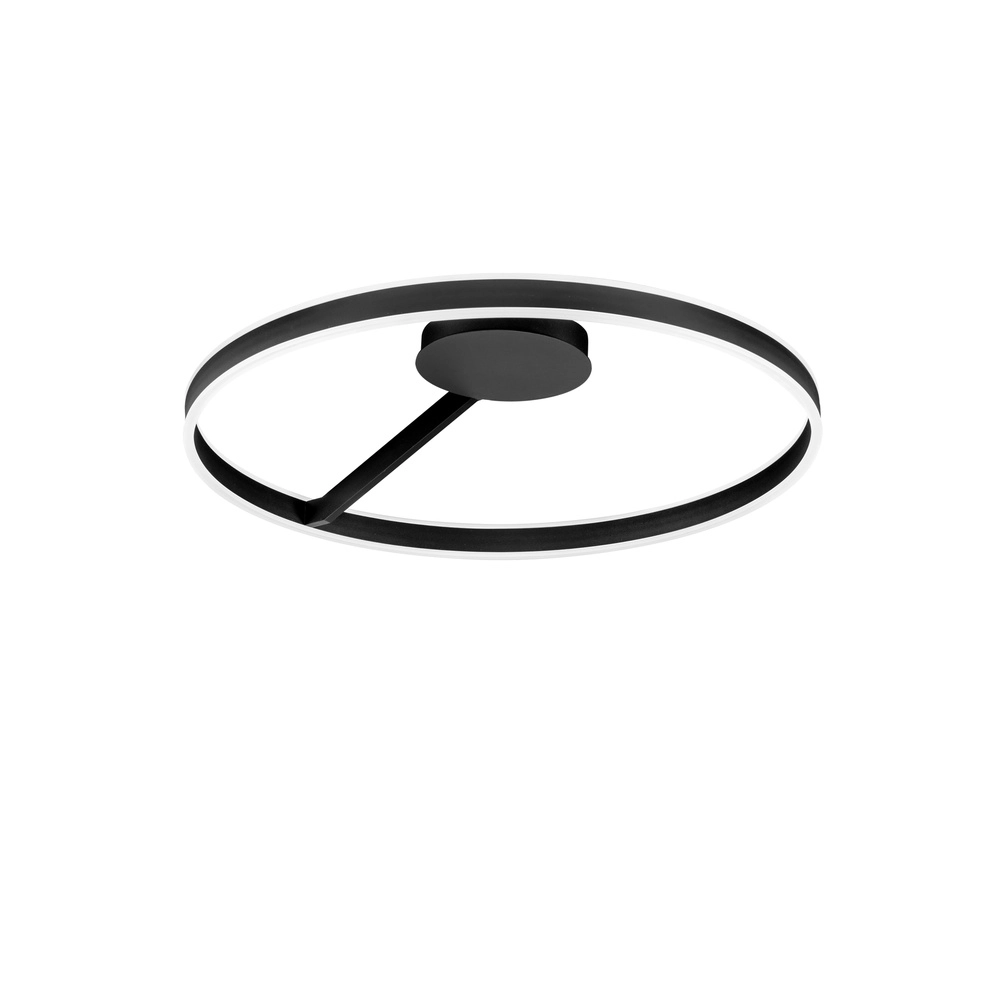 Deckenlampe Bianco schwarz Ø 80cm Lyora 5212017473851