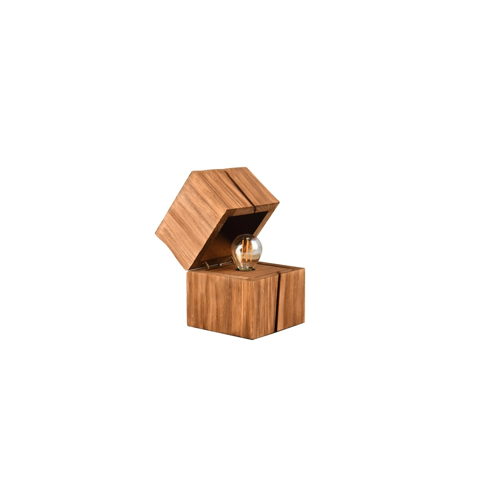 Tischlampe Treasure Holz Trio 4017807599985