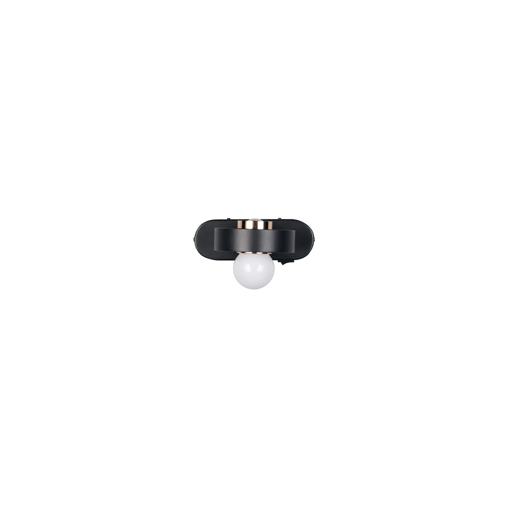 Wandlampe Arpino Schwarz 15 cm Trio 4017807683639