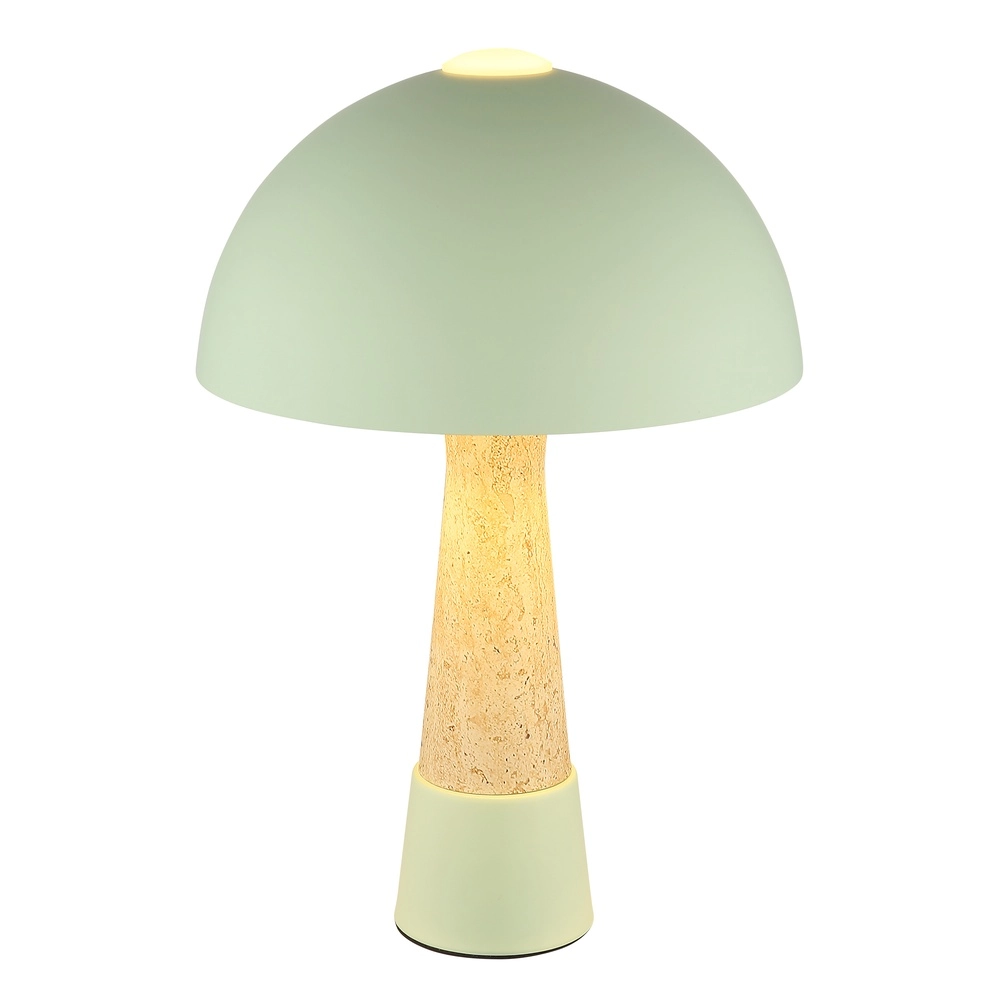 Einzigartige Tischlampe Paulin Grün