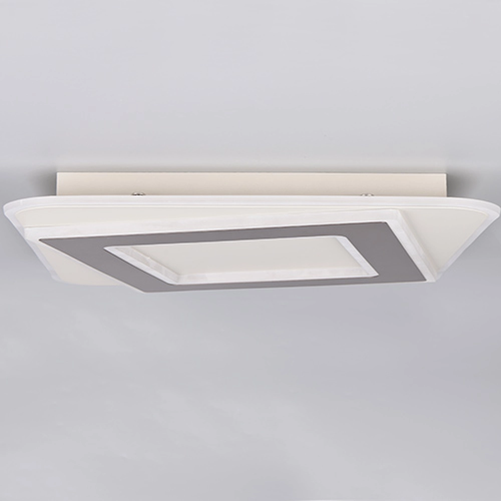 Deckenlampe Yomi Quadratischer Mocha Brown Trio 4017807704273