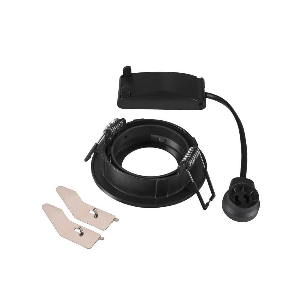 Einbaustrahler New Tria 68 rund - schwarz - GU10 SLV 4024163276207