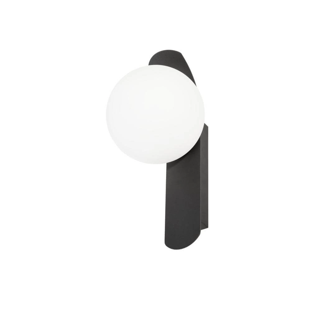 Schwarze Wandleuchte Sun Kugel SLV 4024163292825