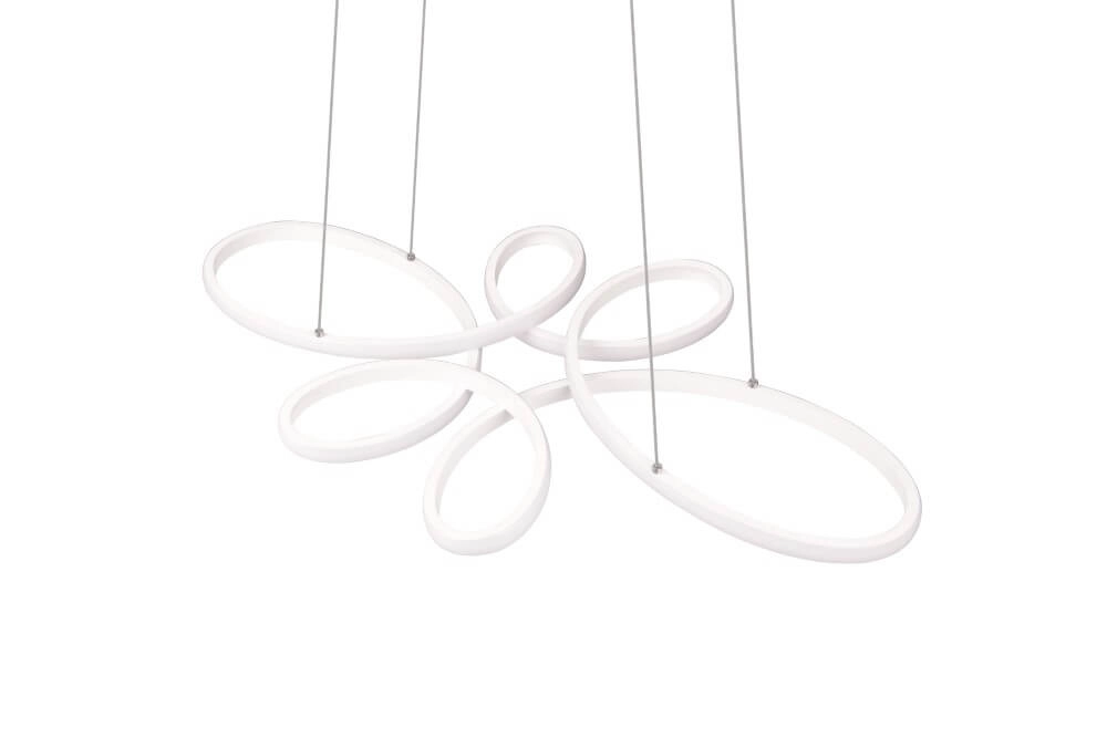 Design-Hängelampe Fly Weiß Trio 4017807600919