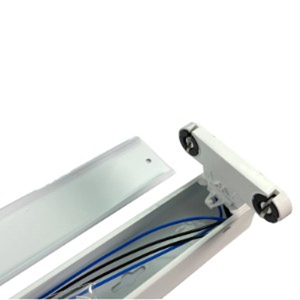 Vordere Montagestange LED Tube 2 x 150 cm ohne Leuchtstoffröhre Lyora 8719425140230