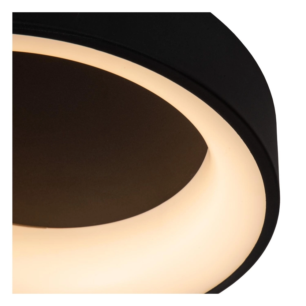 Deckenlampe Mirage Ø 38 cm schwarz Lucide 5411212361202