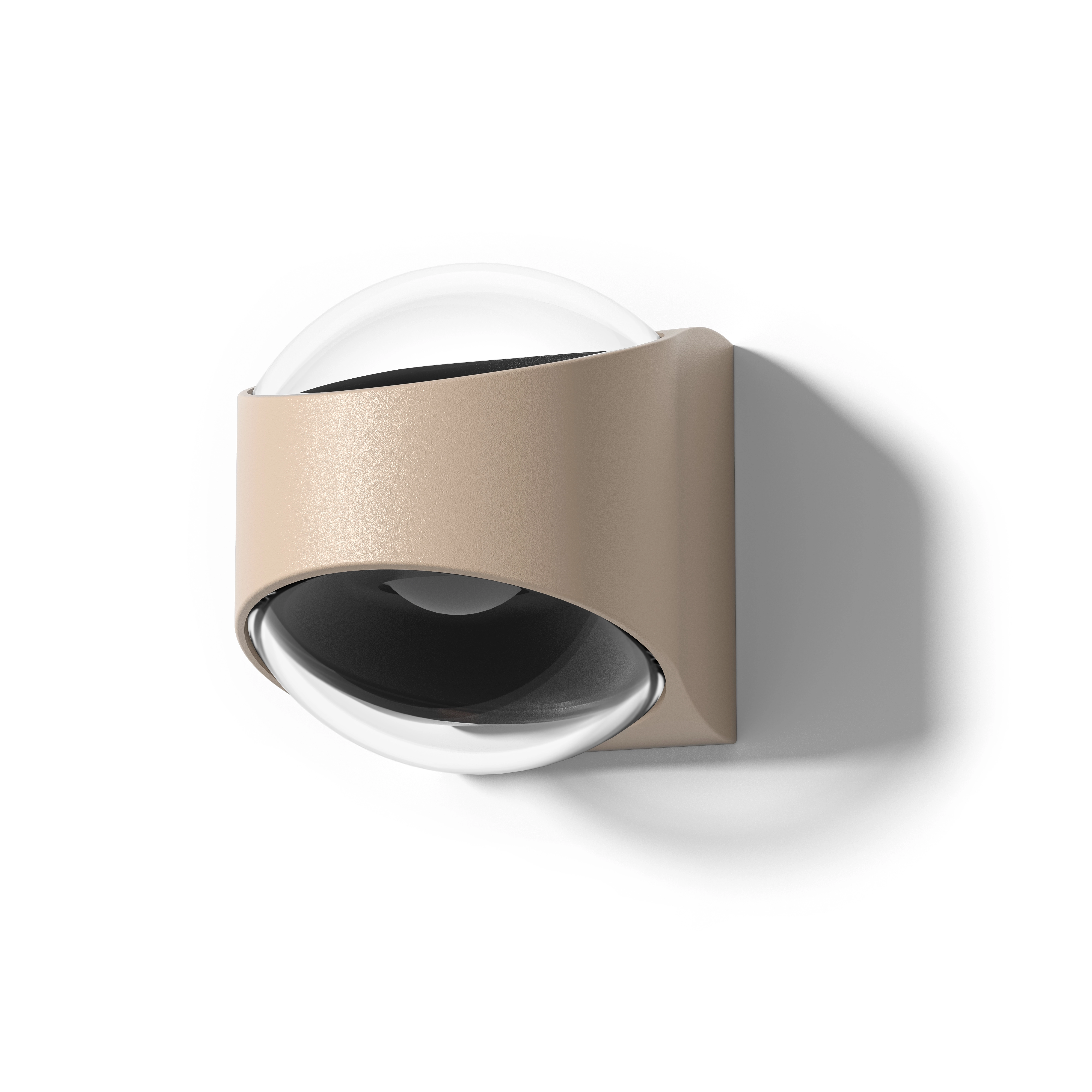 Moderner Wandfleck London Beige – 2x LED