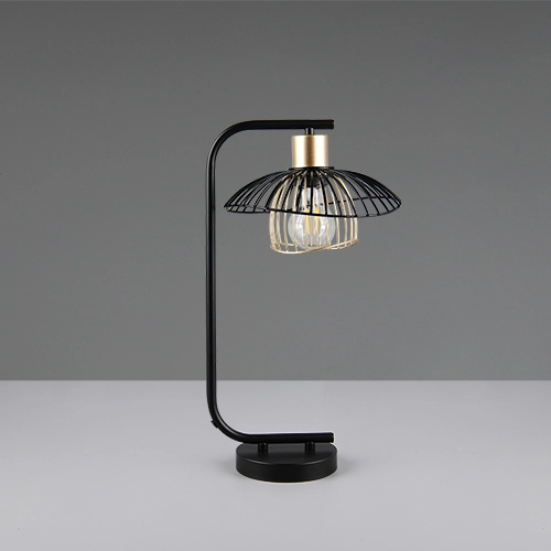 Tischlampe Lauris Schwarz Trio 4017807678123