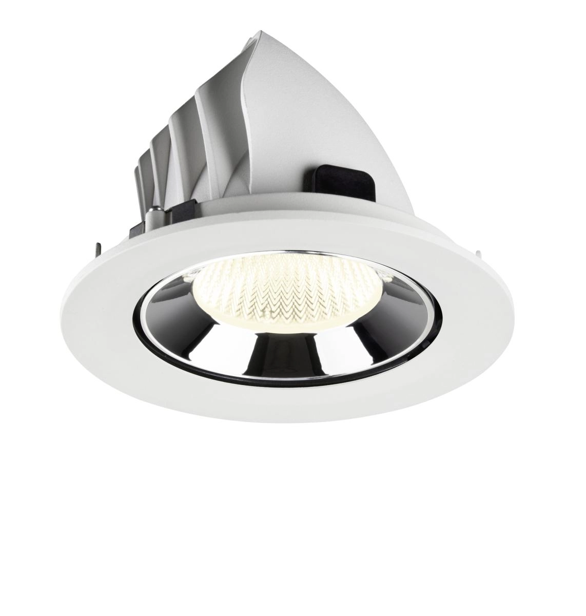 Einbau-Strahler Numinos Gimble L weiß/chrom 4000K - 40gr SLV 4024163310017