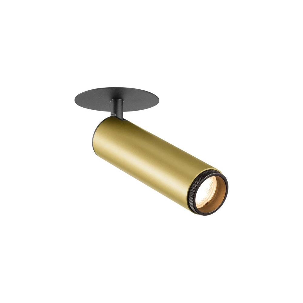 Einbaustrahler Grip! M Gold mit Schwarz 2700K SLV 4024163304467