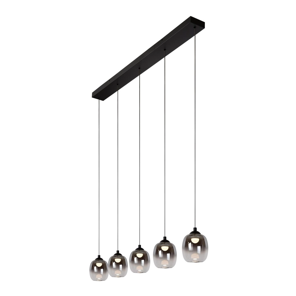 5-Licht Pendellampe Tamino Schwarz Lucide 5411212741257