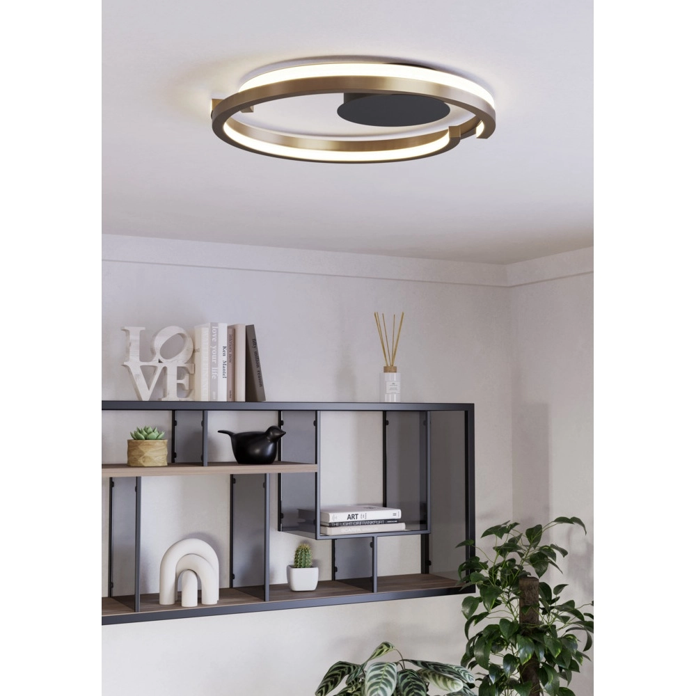 Deckenlampe Mezzomonte Kupfer Bronze Eglo 9008606360222