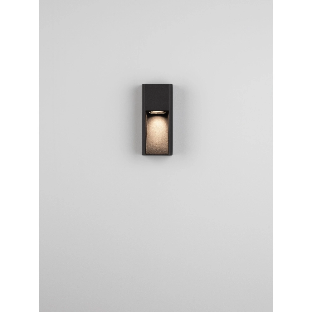Elegante Wandlampe Mazu Schwarz Lyora 5212063504356