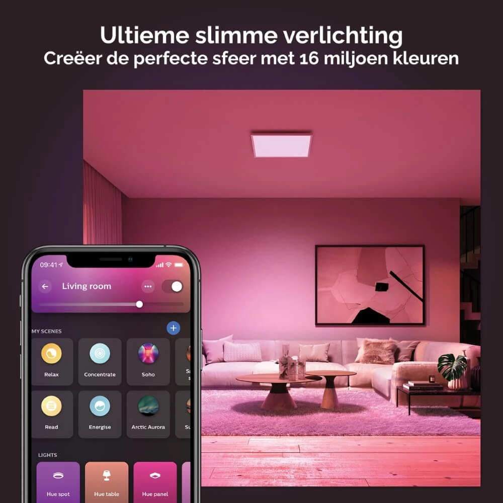 Deckenleuchte Hue Surimu - White and Color 60cm weiß Philips 8719514355071