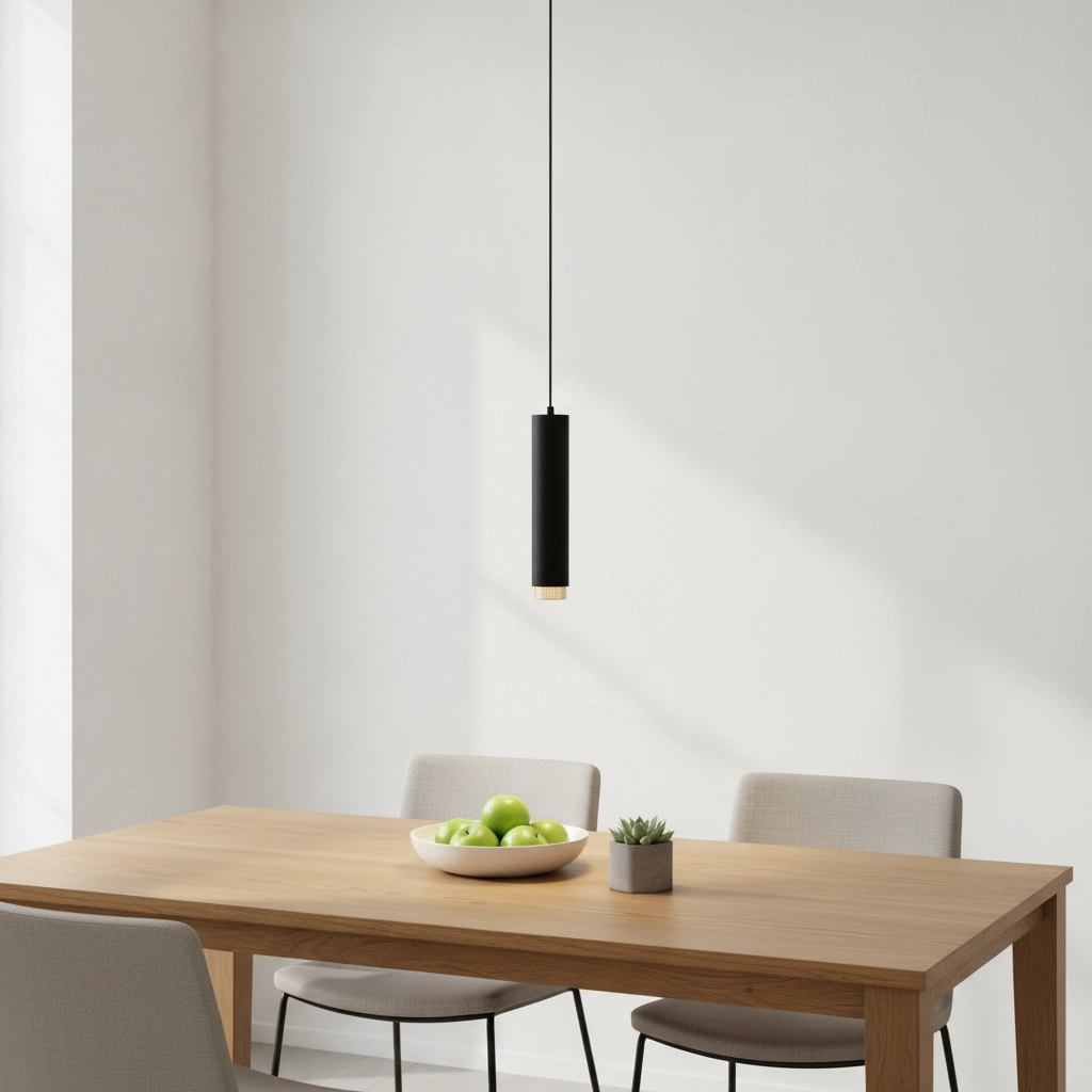 Pendelleuchte Nessi schwarz mit gold