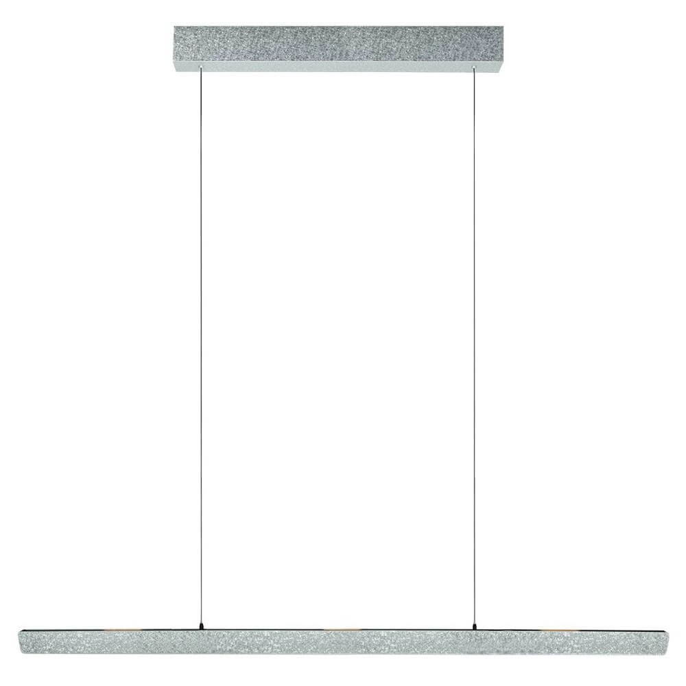 Design-Pendelleuchte Fluxy 160cm grau