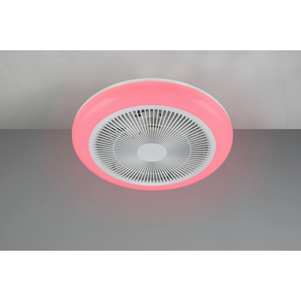 Designventilator Holmsund weiße Ø 46cm mit RGB-Funktion Trio 4017807688665