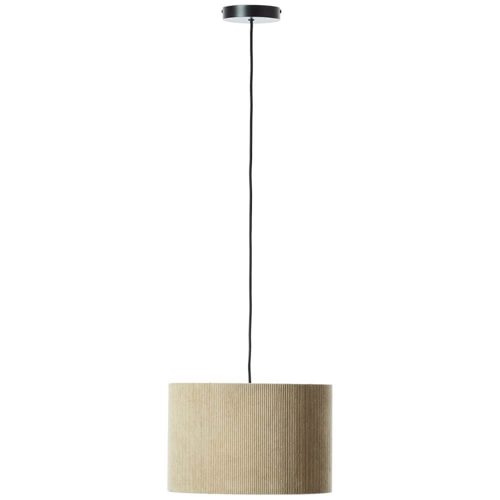 Design-Hängelampe Tony grau Ø 35cm Brilliant 4004353446306