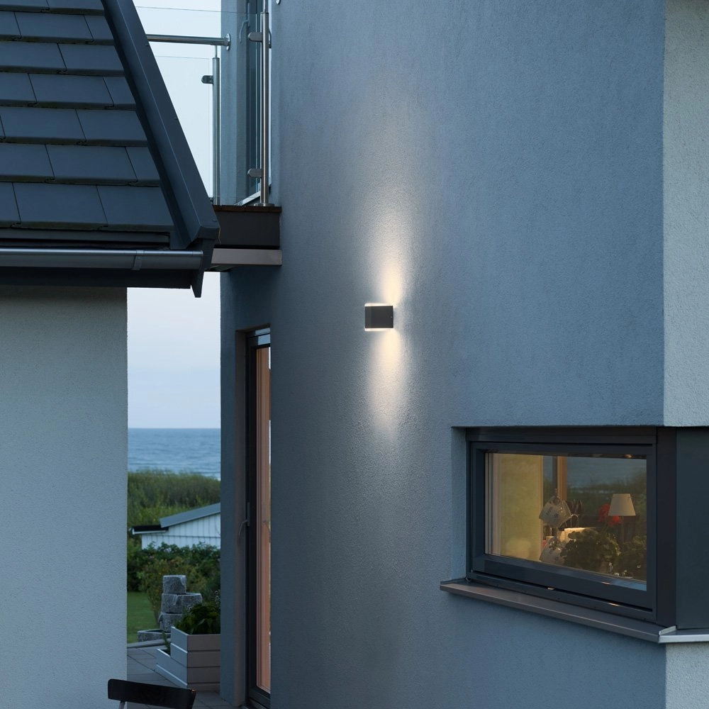 LED-Wandleuchte Monza Up - Down Anthrazit KonstSmide 7318307991376
