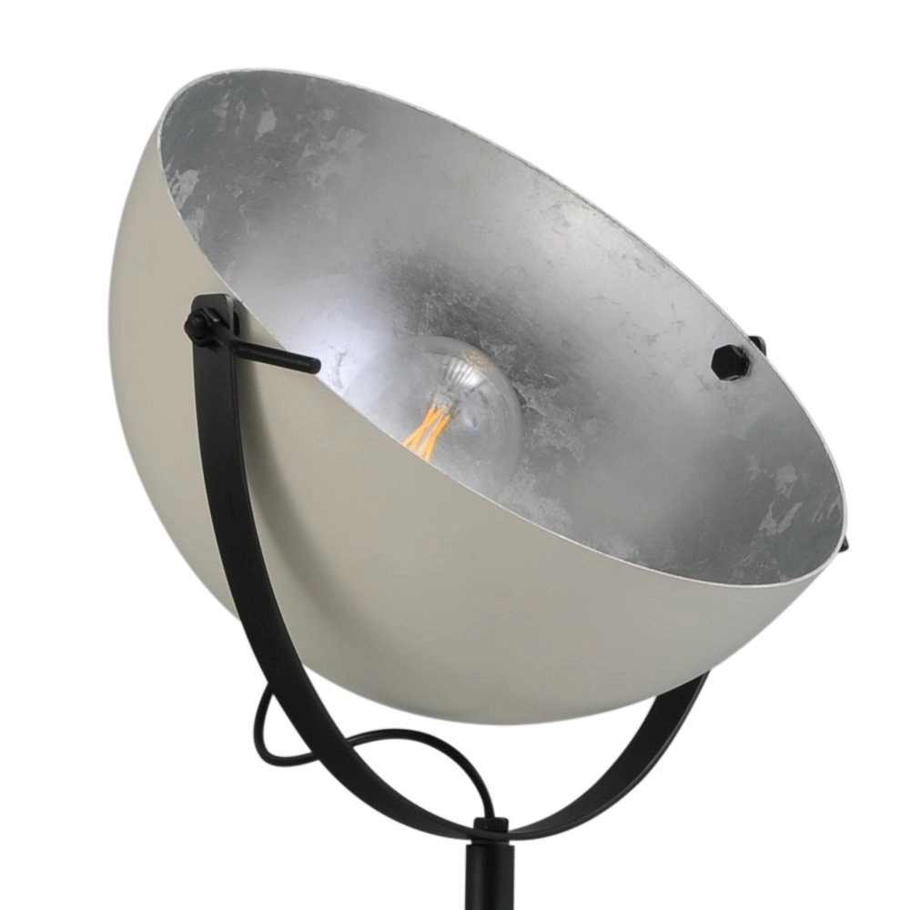Stehlampe Larino 50 175 cm schwarz mit weiß und grau Masterlight 8718121162614