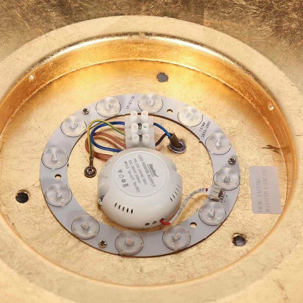 Deckenlampe Walcie schwarz mit gold Steinhauer 8712746176520