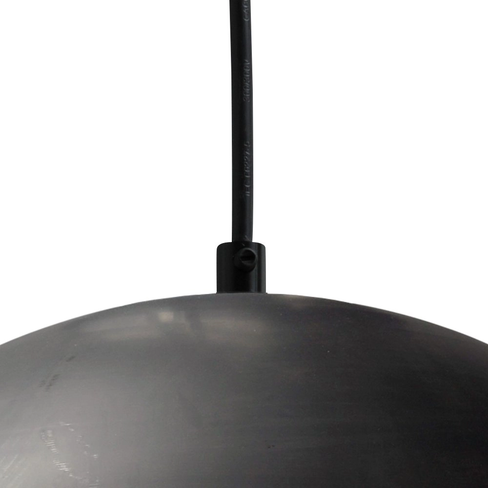 Große schwarze Pendelleuchte Industria Gold 30 Masterlight 8718121120454