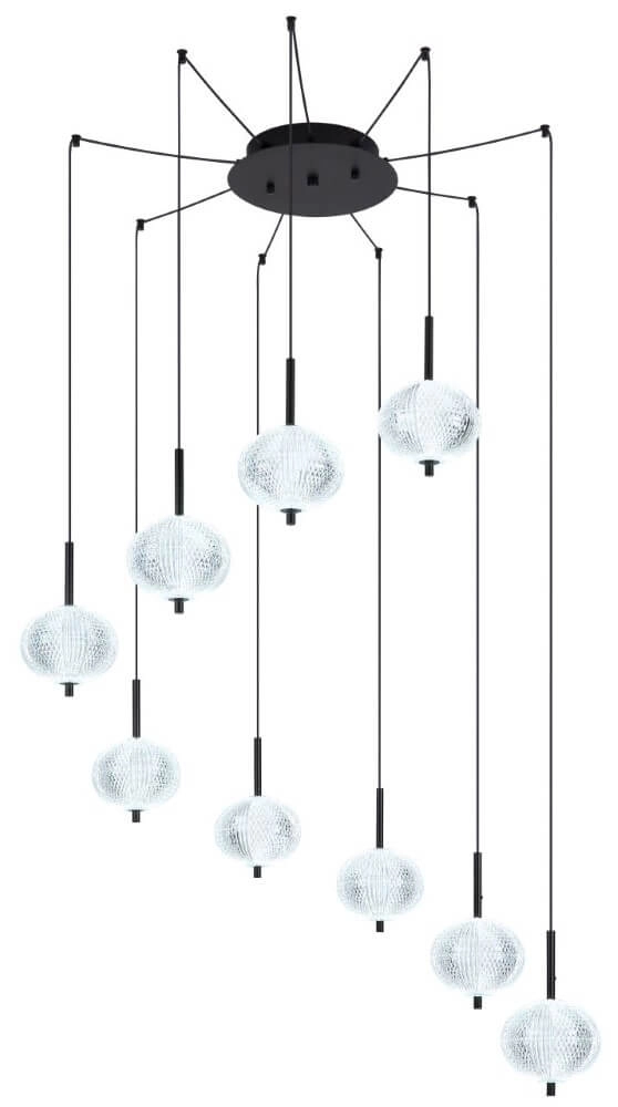 Einzigartige Hängelampe Ceps 9 Lichter Globo 9007371458530